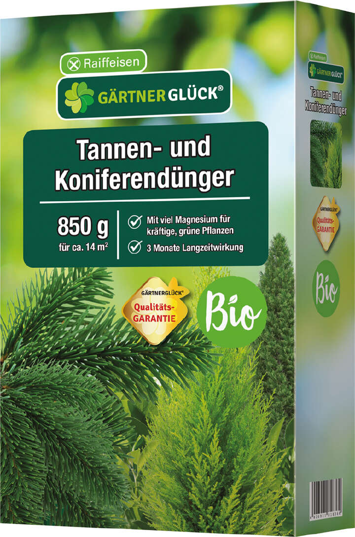 GÄRTNERGLÜCK Bio Tannen- und Koniferendünger